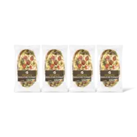 AH Focaccia basilicum tomaat 4-pack