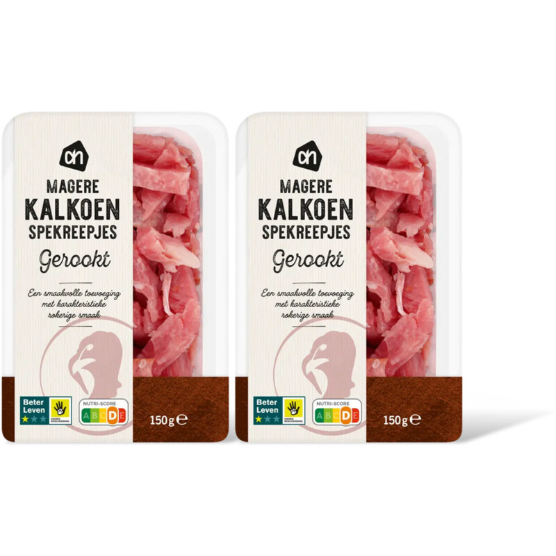 AH Magere spekreepjes kalkoen 2-pack