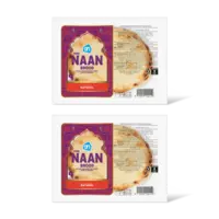 AH Mini naanbrood naturel 2-pack