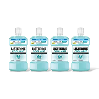 pdp-image-Listerine Coolmint alcholfree intense 4-pack