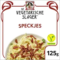 Vegetarische Slager Vegan geroockte speckjes