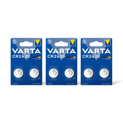 pdp-image-Varta Knoopcelbatterij lithium CR2430 3-pack