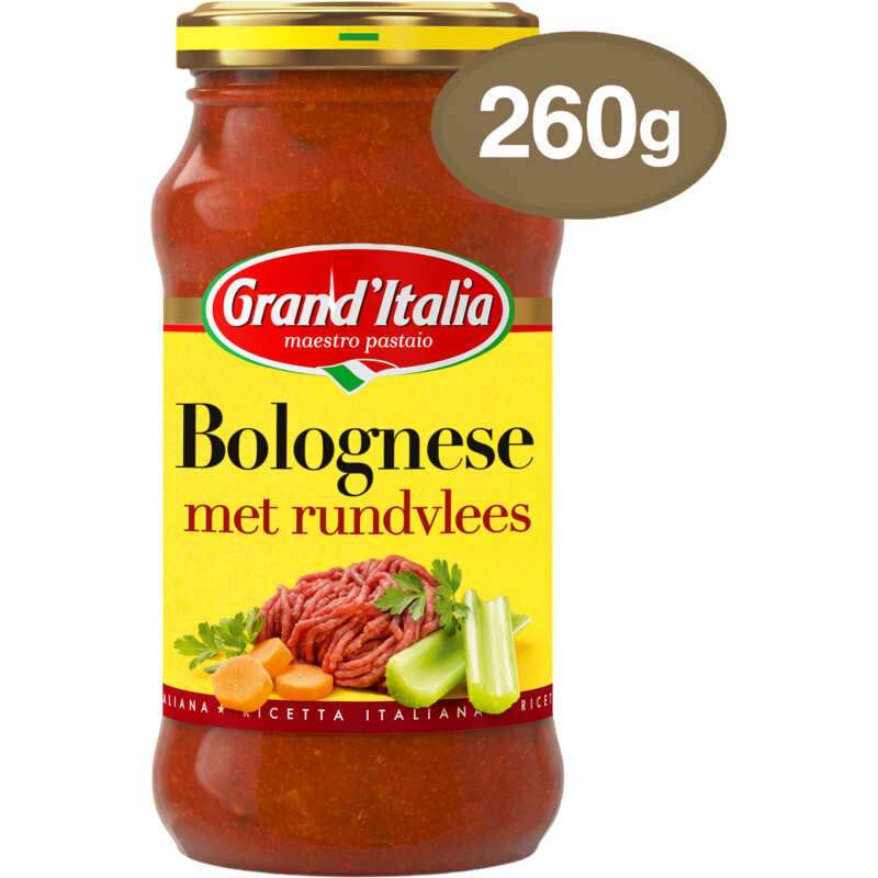 Een afbeelding van Grand' Italia Bolognese met rundvlees