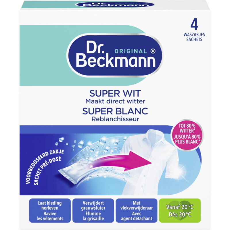 Een afbeelding van Dr. Beckmann Super wit