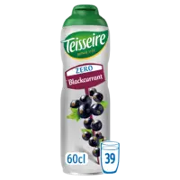Teisseire Zero cassis siroop