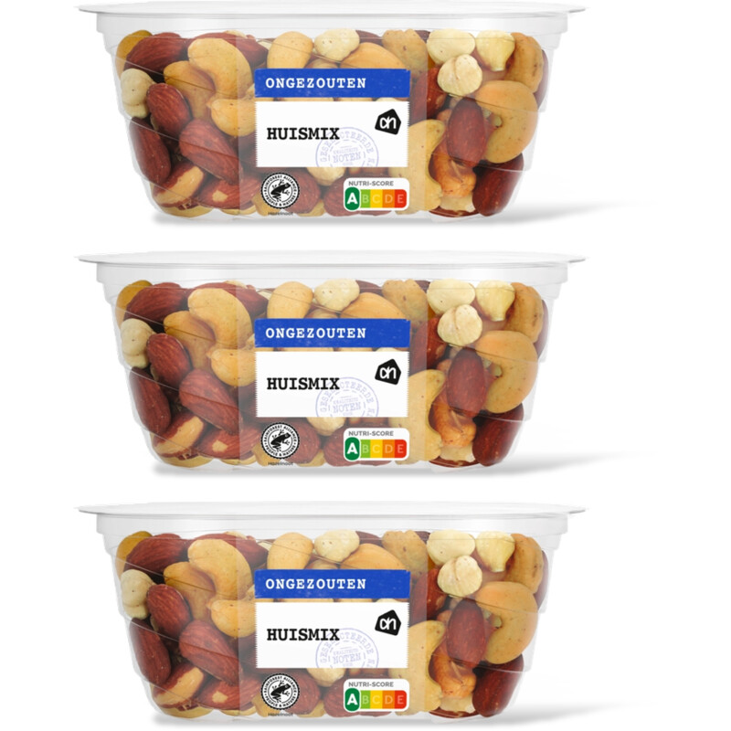 AH Huismix ongezouten 3-pack