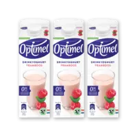 Optimel Drinkyoghurt framboos 3-pack