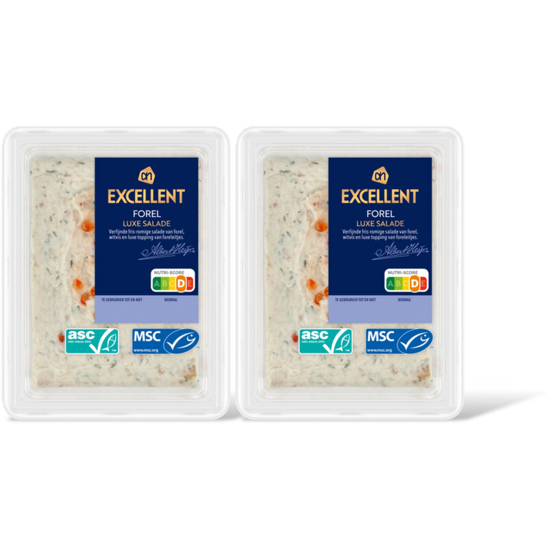 AH Excellent Forel salade 2-pack