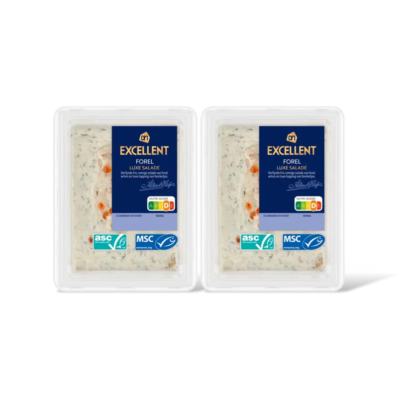 AH Excellent Forel salade 2-pack