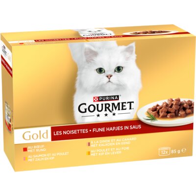 pdp-image-Gourmet Gold fijne hapjes met rund kalkoen zalm