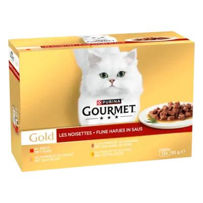 pdp-image-Gourmet Gold fijne hapjes met rund kalkoen zalm