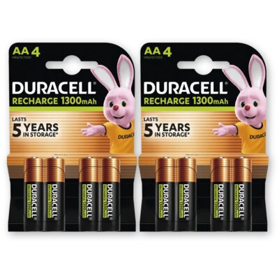 pdp-image-Duracell Rechargeable AA-batterijen 1300 mAh 2-pk