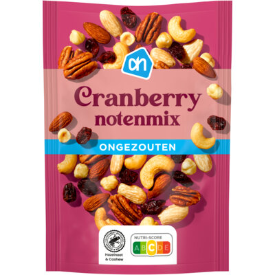 pdp-image-AH Ongezouten cranberry notenmix