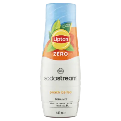 pdp-image-Sodastream Lipton peach zero ice tea siroop