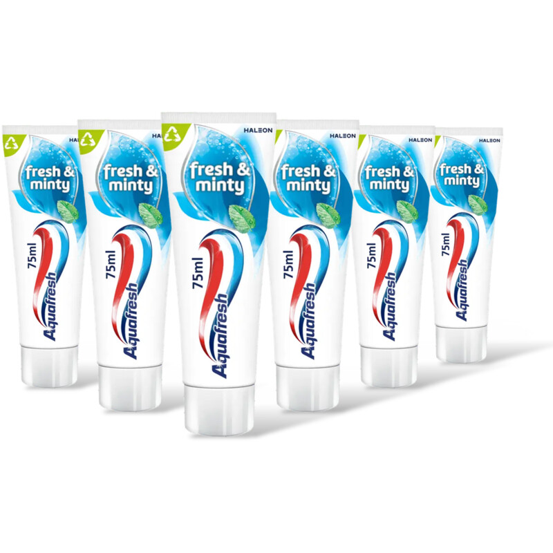 Aquafresh Fresh & minty bescherming tandpasta 6pck