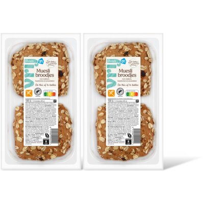 pdp-image-AH Glutenvrij Mueslibroodjes 2-pack