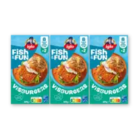 Iglo Fish&fun visburgers 3-pack