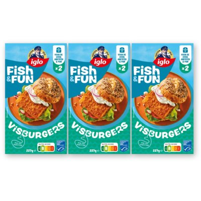 pdp-image-Iglo Fish&fun visburgers 3-pack