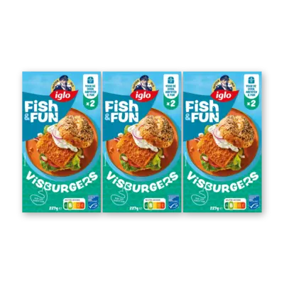 pdp-image-Iglo Fish&fun visburgers 3-pack