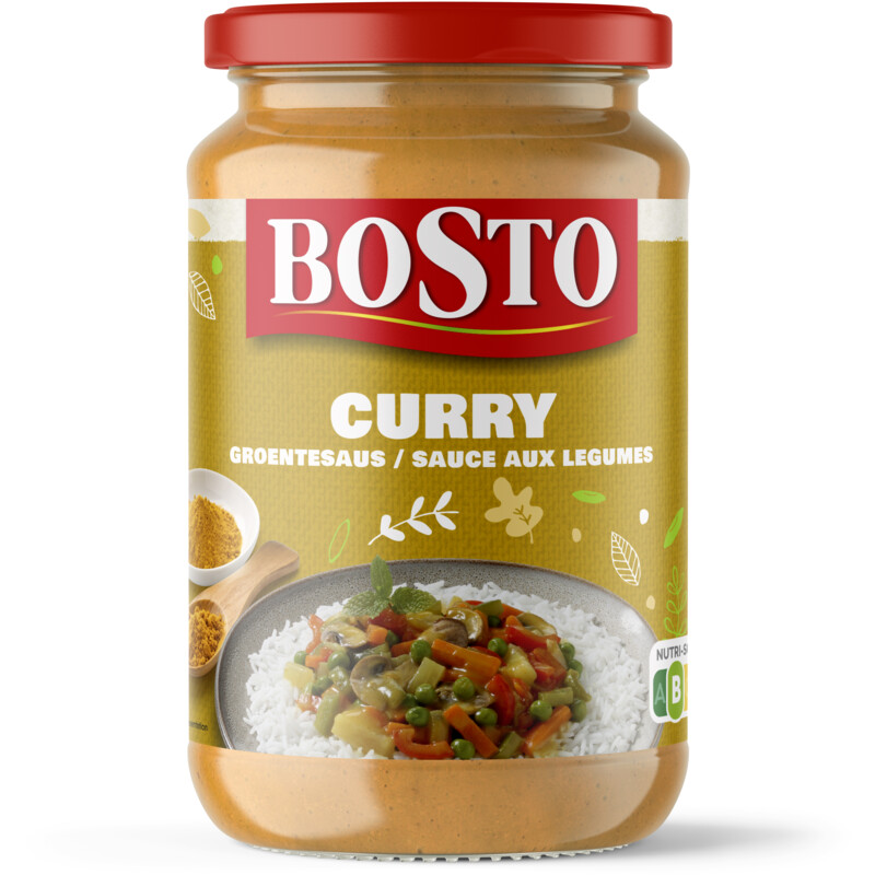 Een afbeelding van Bosto Saus curry bel