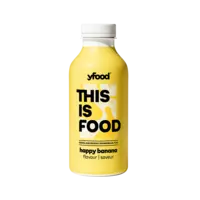 Yfood This is food drinkmaaltijd happy banana