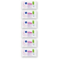 NIVEA Reinigingsdoekje droge/gevoelig huid 6pk
