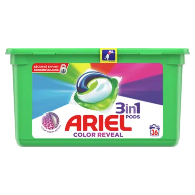 pdp-image-Ariel 3in1 pods color 36ct