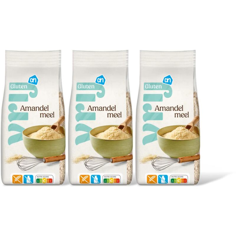 AH Glutenvrij Amandel meel 3-pack