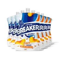 Melkunie Breaker perzik yoghurt zonnebloem 6-pack