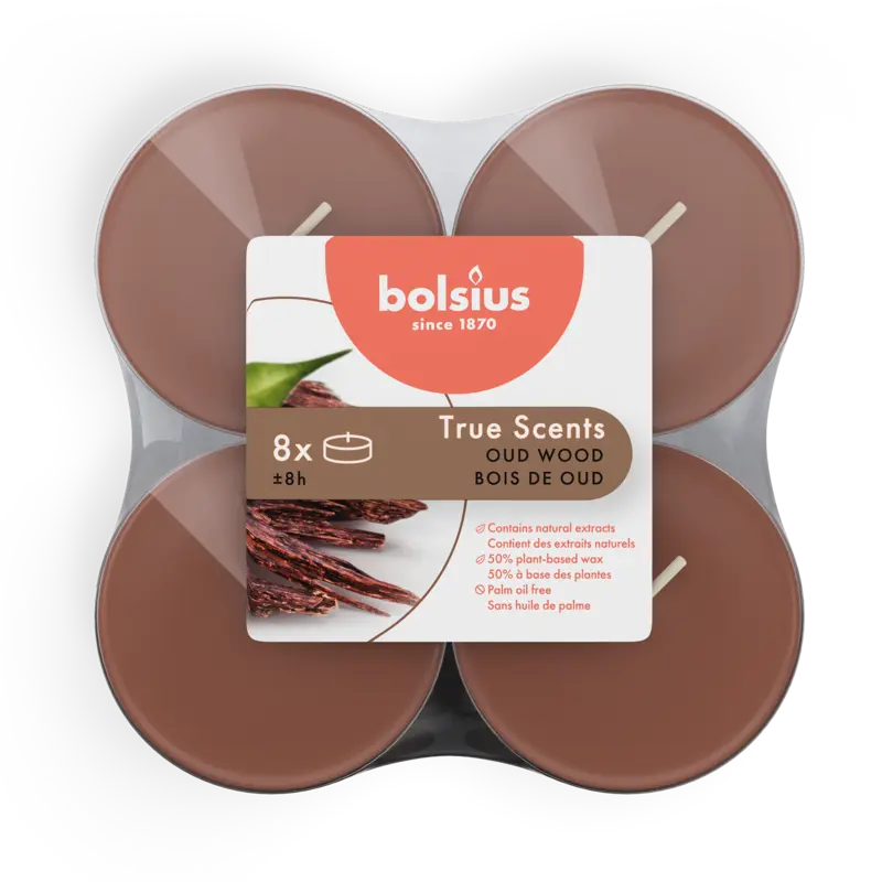 Bolsius Geurlichten maxi true scents old wood