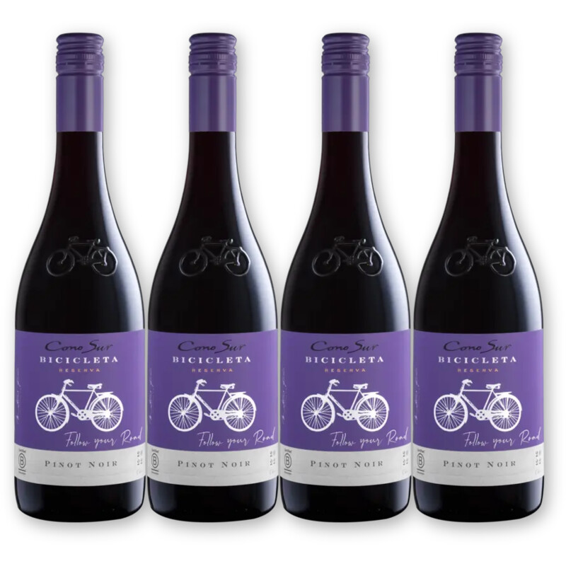 Cono Sur Cono Sur Bicicleta Pinot Noir 4 flessen