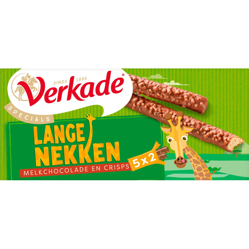 Een afbeelding van Verkade Lange nekken melkchocolade