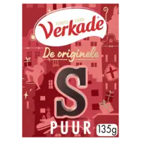 Verkade Chocolade letter puur S
