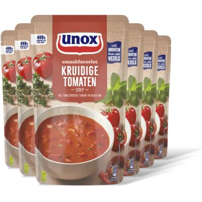 pdp-image-Unox Kruidige tomatensoep 6-pack