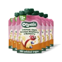 Organix Bio Knijpfruit Haver 12+m 6-pack