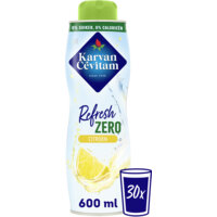 Een afbeelding van Karvan Cévitam Refresh Zero citroen siroop