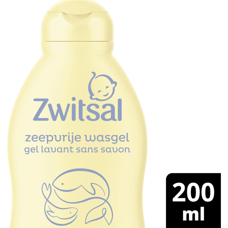 Een afbeelding van Zwitsal Baby zeepvrije wasgel