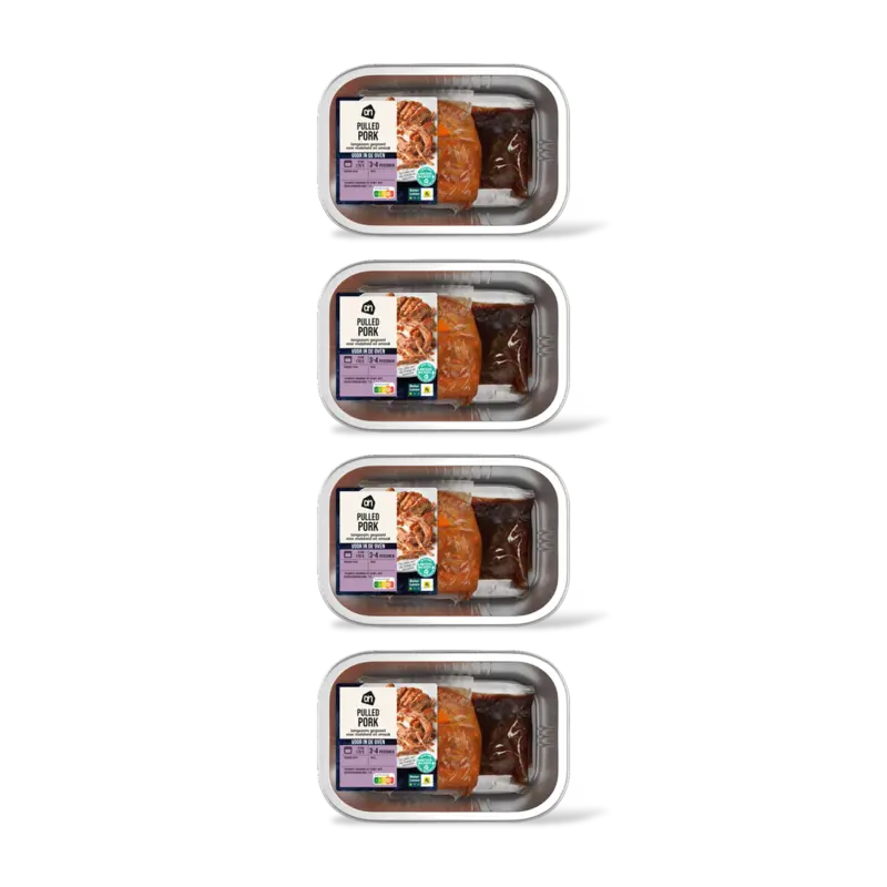 AH Ovenschotel pulled pork 4-pack