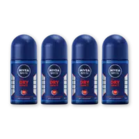 NIVEA Men dry impact anti transpirant rol 4pck