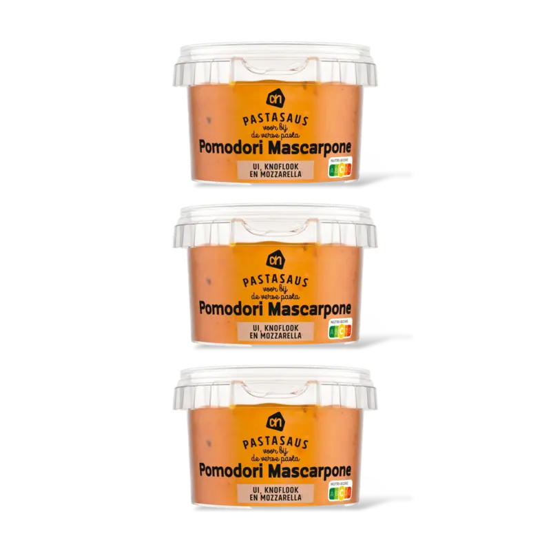 AH Pastasaus tomaat mascarpone 3-pack