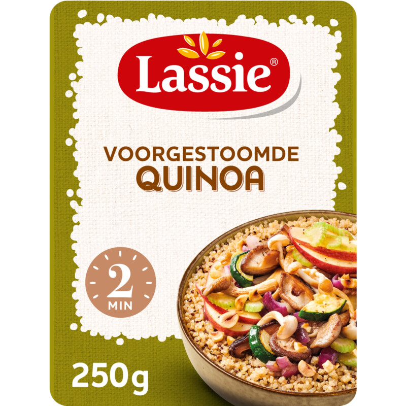 Een afbeelding van Lassie Voorgestoomde Quinoa