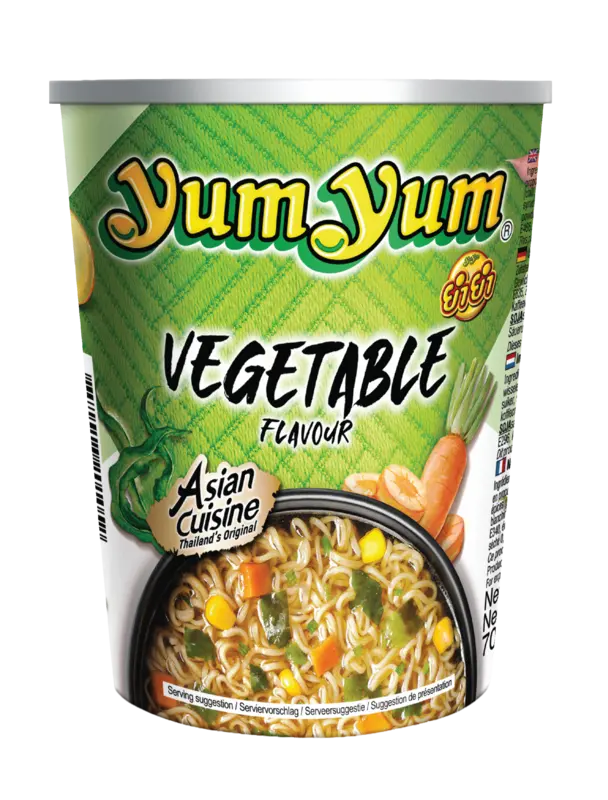 Yum Yum Vegetable flavour instant noodles