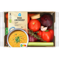 Een afbeelding van AH Rode linzensoep verspakket
