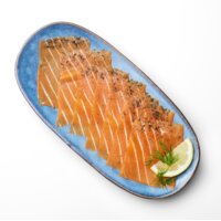 Een afbeelding van AH Excellent Terra plantaardige gerookte zalm