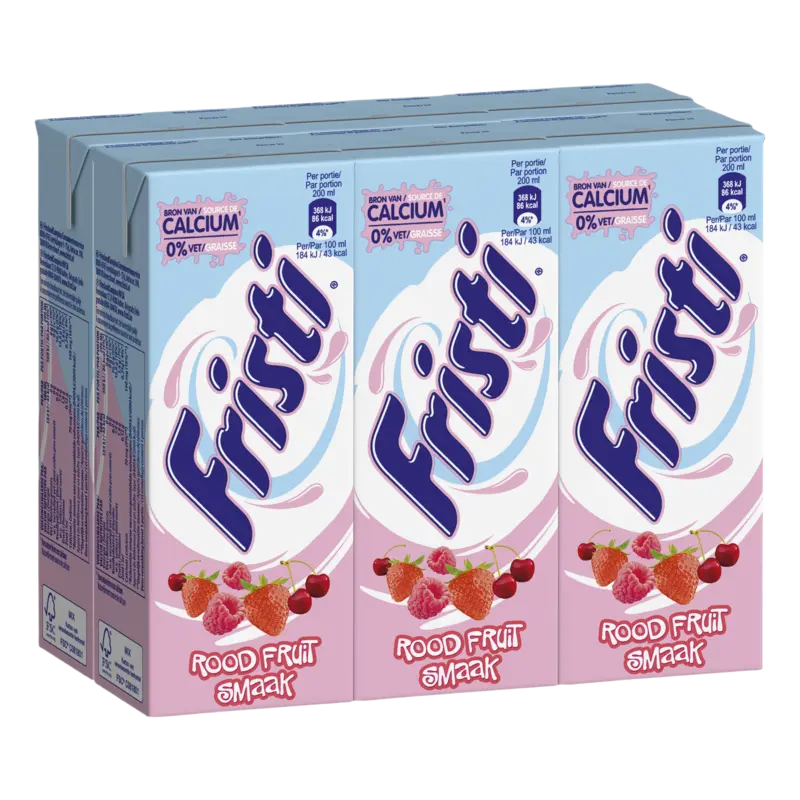 Rood fruitsmaak 6-pack