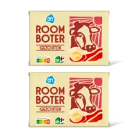 AH Roomboter gezouten 2-pack