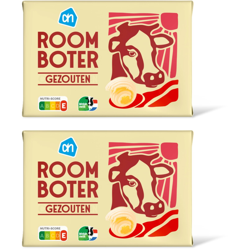 AH Roomboter gezouten 2 pack