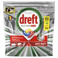 Dreft Platinum plus vaatwastabletten citroen