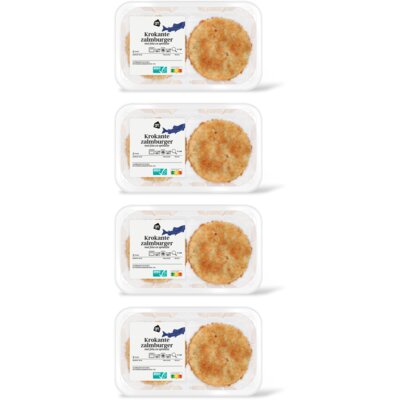 pdp-image-AH Krokante zalmburger feta spinazie 4-pack