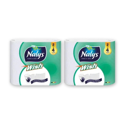 pdp-image-Nalys Wish dubbelrol keukenpapier 2-pack